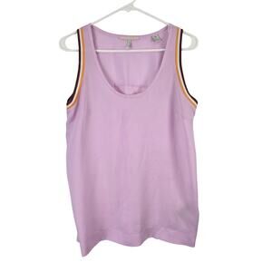 Scotch & Soda Pour Lete Madison Tank Top S Womens Pink Sheer Flowy Pullover
